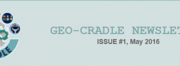 GEO-CRADLE Newsletter, Issue #1, Released