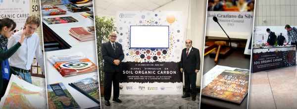 GEO-CRADLE Partner i-Bec participation at the Global Symposium on Soil Organic Carbon, 21-23/03/2017, Rome